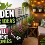 Top Garden Decor Ideas for Small Apartment Balconies